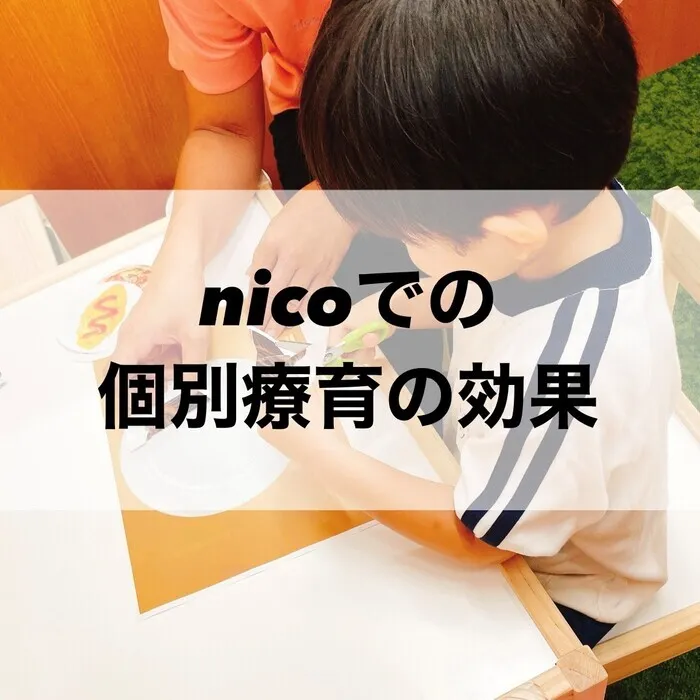 nico新屋敷/nicoでの個別療育の効果✨