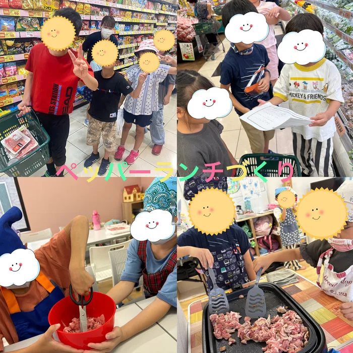 放課後等デイサービス　ウィズ・ユー高座渋谷/ペッパーランチづくり🍴