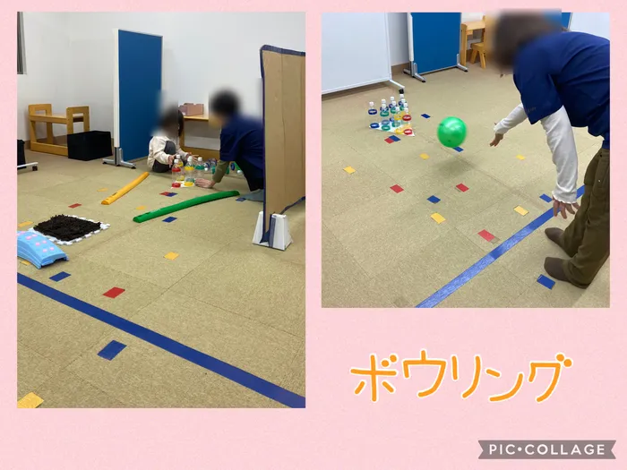 フォレストキッズ稲毛海岸教室/ボウリングで運動🎳