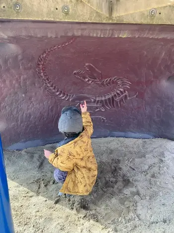ぴっぴ新田/🦕恐竜の化石を発見！🦕