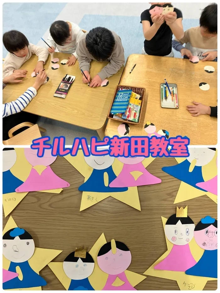 児童発達支援・放課後等デイサービス 『HIYOKO MUSIC新田教室』/ひな祭り制作🎎