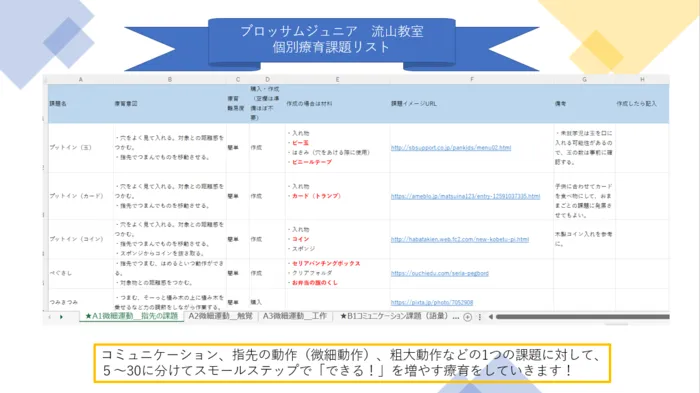 ブロッサムジュニア　流山教室/ただいま開設準備中！｜個別療育についてご紹介します。