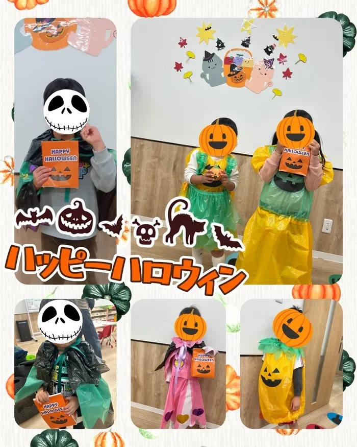 ブロッサムジュニア　津田沼教室/職員お手製💖ハロウィン衣装🎃👻✨