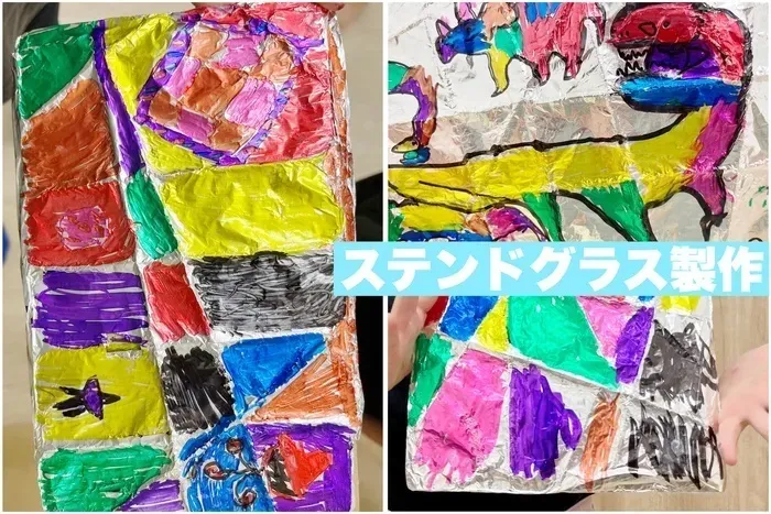 ブロッサムジュニア　津田沼教室/ステンドグラスを作ってみたよ🌈