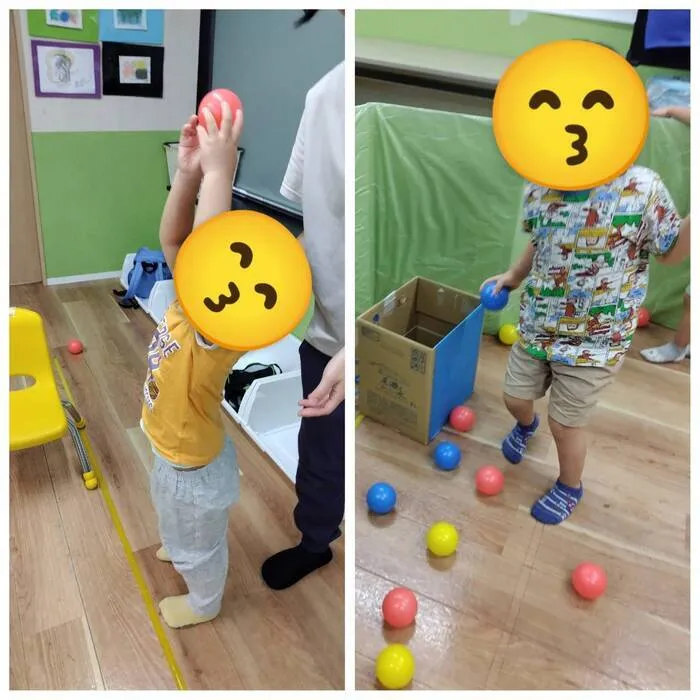 ブロッサムジュニア　さいたま日進教室【児発　空き枠残りわずか】/カラーボールでマッチング👀