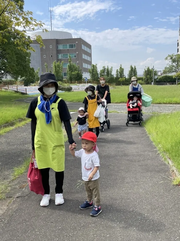 がじゅまるの家/お散歩の様子🧚‍♀️