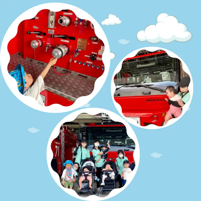 がじゅまるの家/消防署見学に行きました🚒