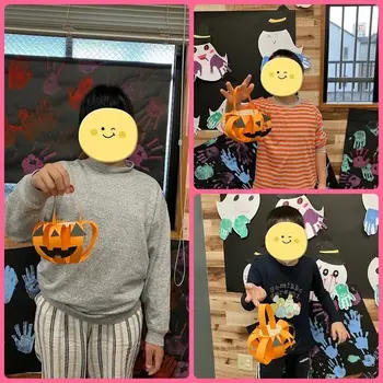 ヒトツナ北越谷教室/かぼちゃのお菓子バッグ