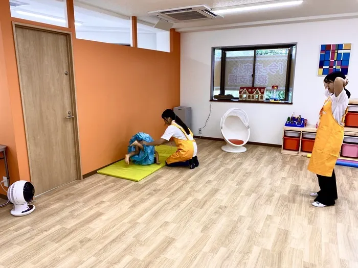 でんぐりがえしが「できた!」