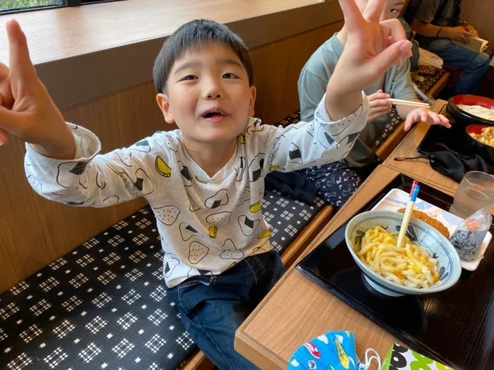 ライズ児童デイサービスひらのの家/外食体験　in 香の川製麺