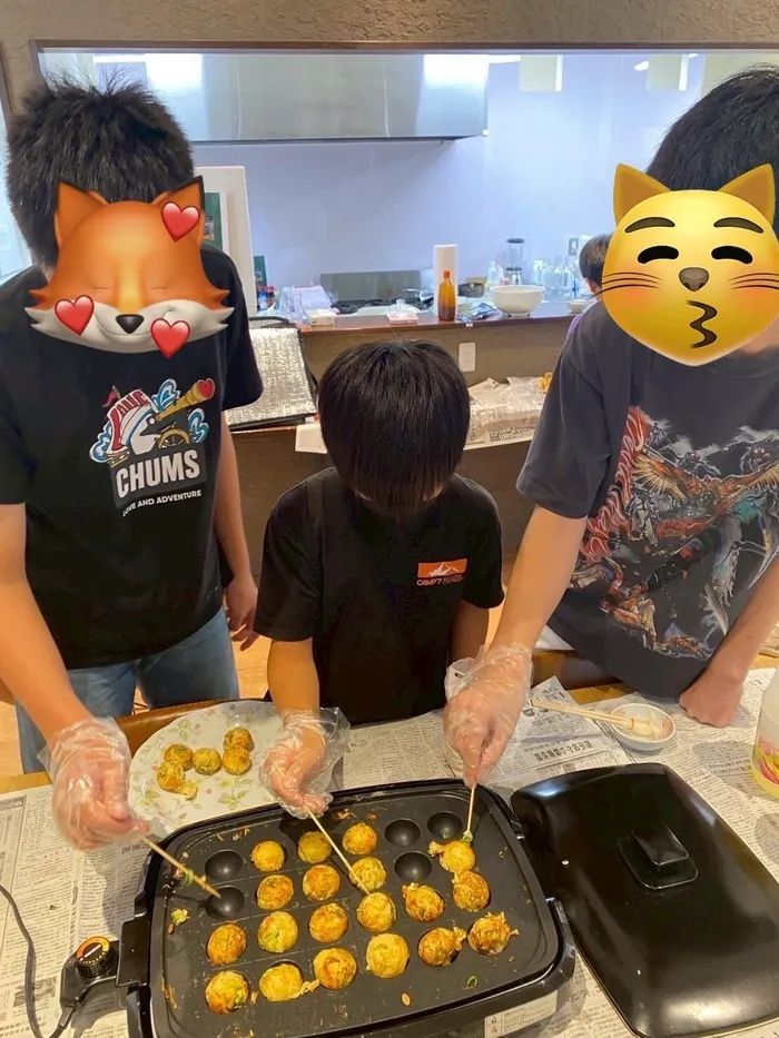 SAKURABASE/たこ焼きパーティー第２弾♬