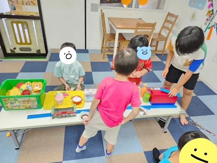 ふれあい児童発達支援・放課後等デイサービス　妙典教室/お寿司屋さんごっこ🍣