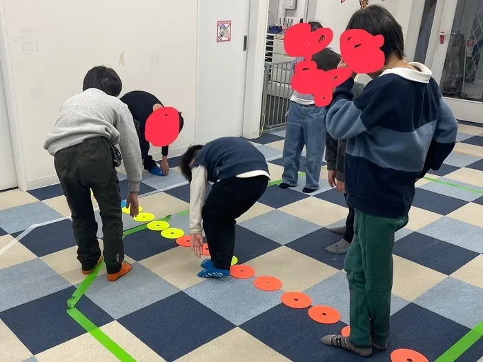 ふれあい児童発達支援・放課後等デイサービス　妙典教室/室内で