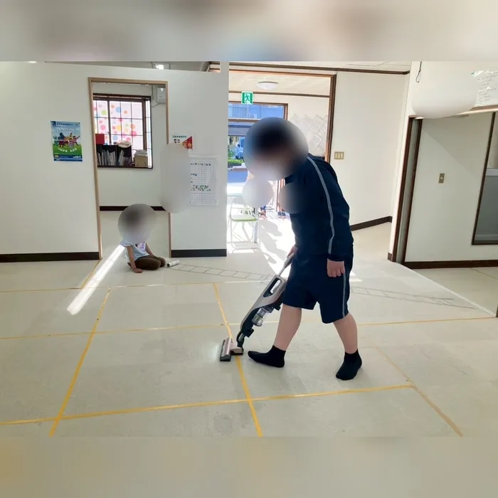 放課後等デイサービスキラキラ上台/掃除②