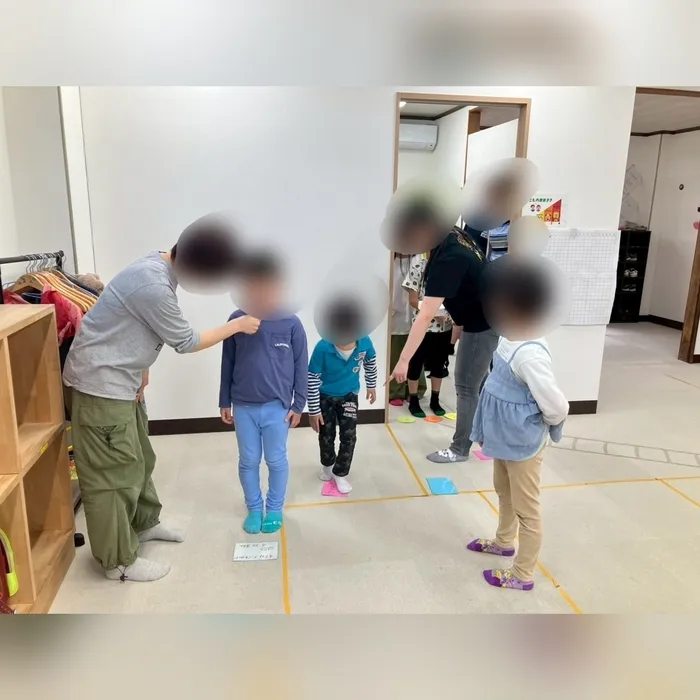 放課後等デイサービスキラキラ上台/体を使って
