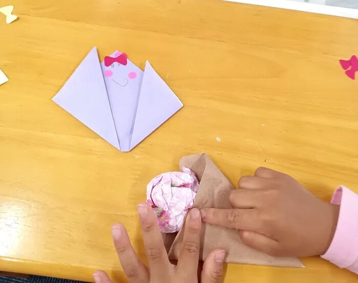 ぐらんつきっず/折り紙製作🐶🍦