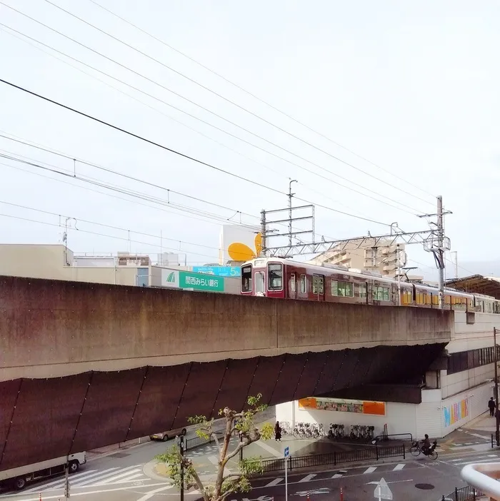 阪急池田駅の近く