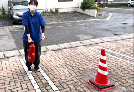 トゥインクル広場/♢避難訓練をやりました