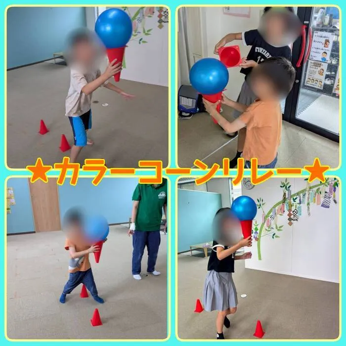 虹色のたね/☆カラーコーンリレー☆
