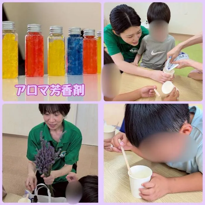 虹色のたね/アロマ製作　芳香剤作り