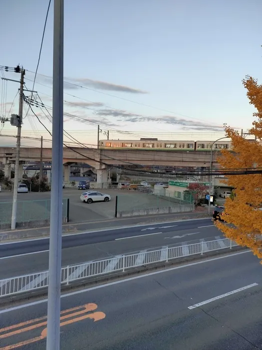 虹色のたね/窓からの風景🚅