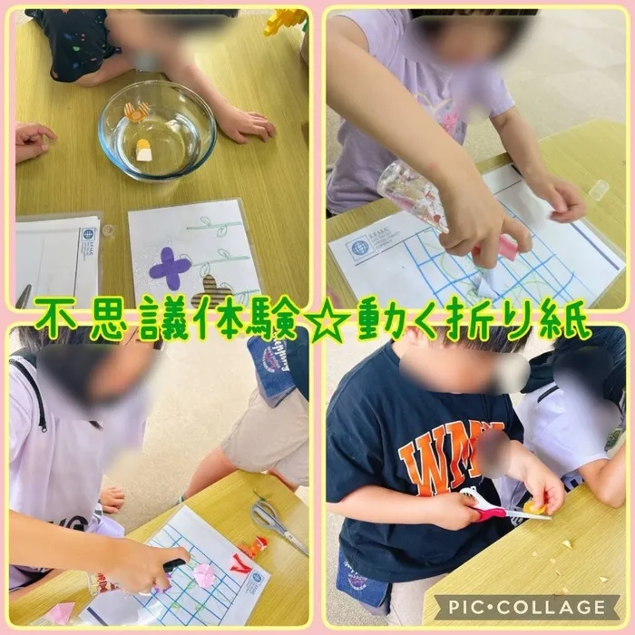 虹色のたね/不思議体験！動く折り紙