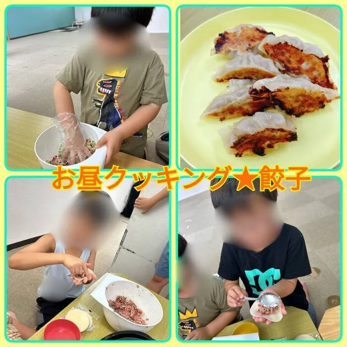 虹色のたね/お昼クッキング〜餃子作り🥟〜