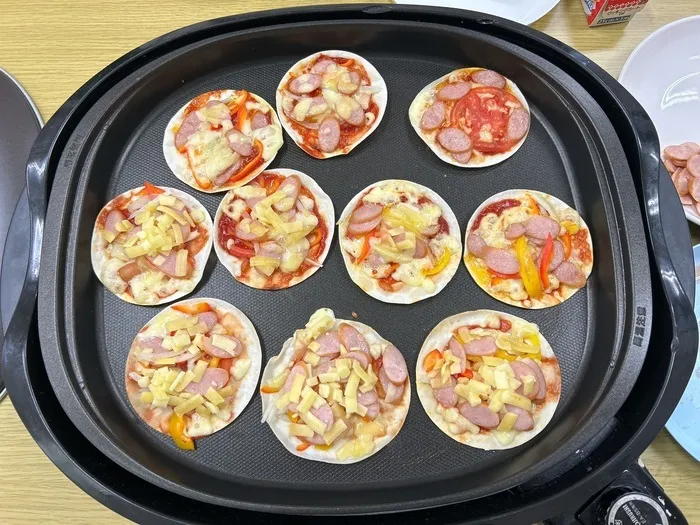 虹色のたね/採れたてトマトを使って…🍅🍕