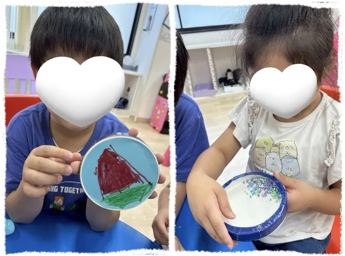 きっずあいらんど川崎台町教室/オーシャンドラム製作🥁🌊