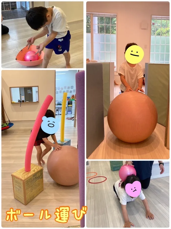 運動療育　きりんのあくびkids なんば/ボールはこび🎈⸒⸒