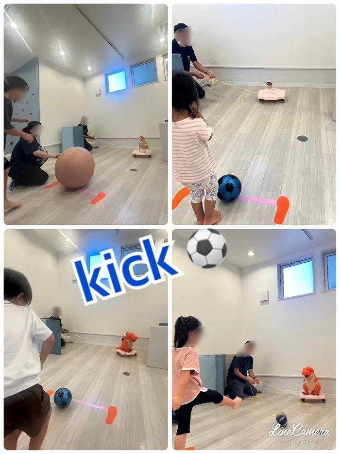 運動療育　きりんのあくびkids なんば/キックスナイパー⚽️