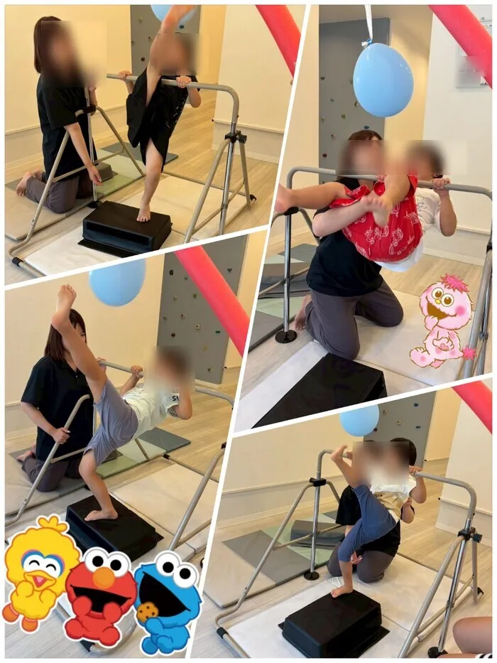 運動療育　きりんのあくびkids なんば/鉄棒に挑戦👊🏻💖