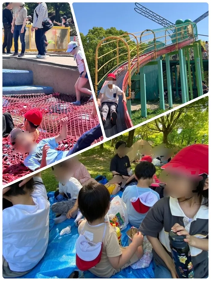 運動療育　きりんのあくびkids なんば/とんぼ池公園でピクニック🍙