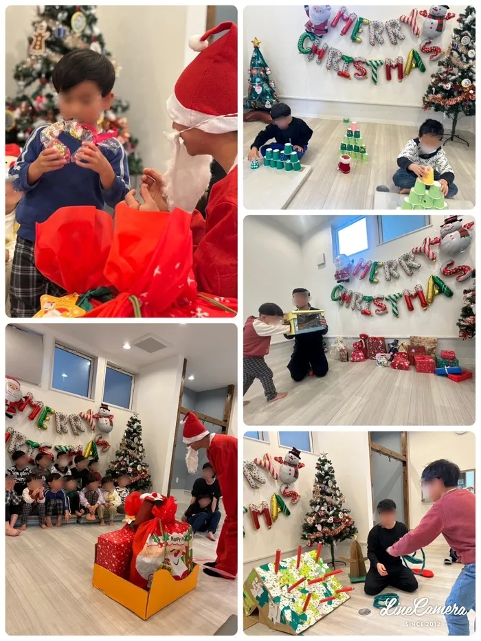 運動療育　きりんのあくびkids なんば/クリスマス会🎄