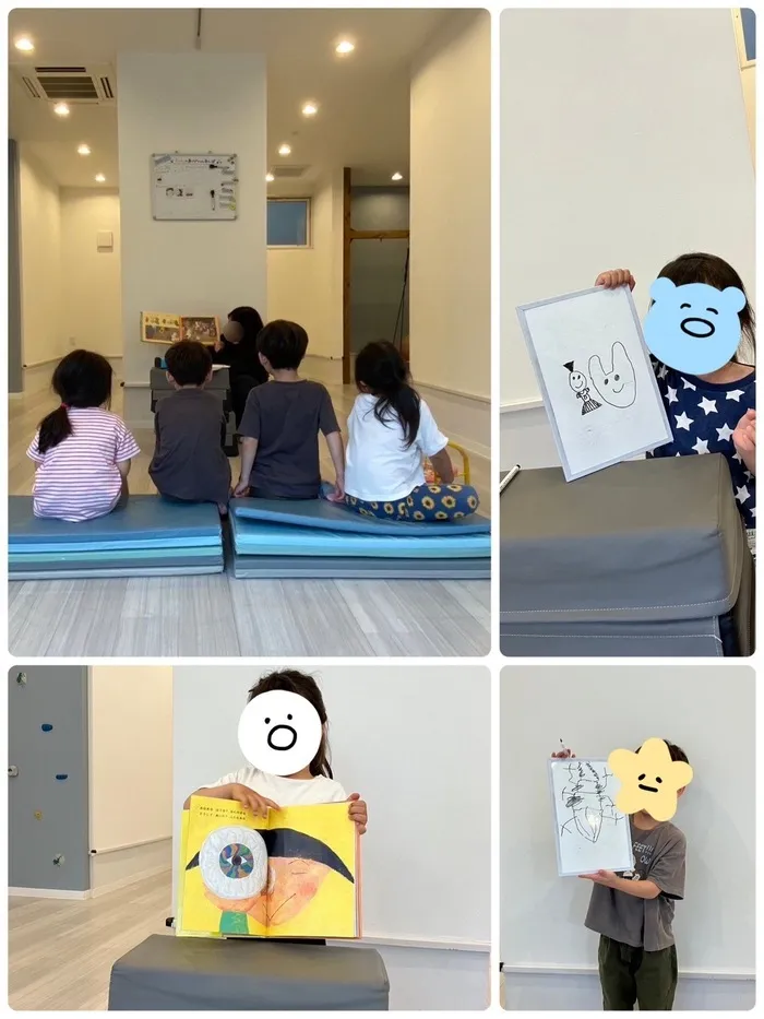 運動療育　きりんのあくびkids なんば/先生のまねっこ😆💘