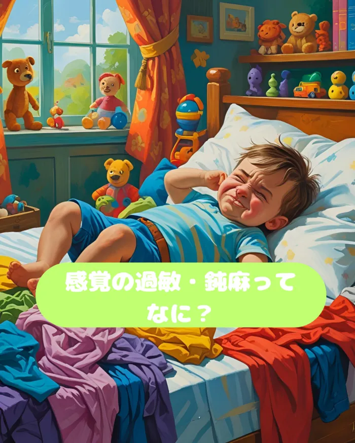 【オーダーメイド療育】カラフルリンク　九条教室　【プログラミング療育】/感覚の過敏・鈍感って何？
