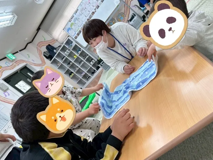 わくわくキッズルーム佐久平　市役所前/じゃんけん✊ ✋ ✌