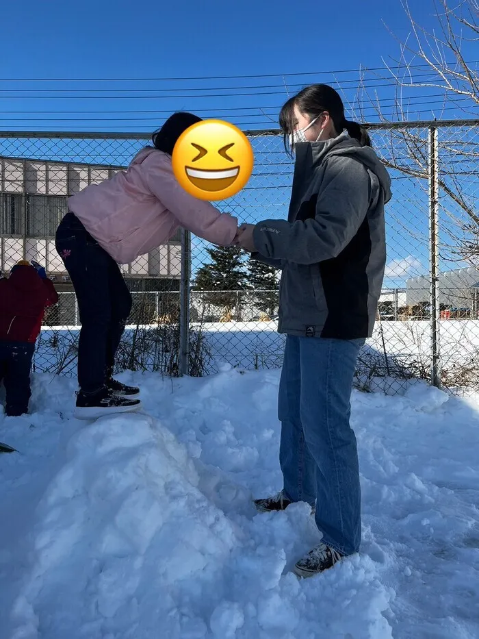 わくわくキッズルーム佐久平　市役所前/雪遊び❄️