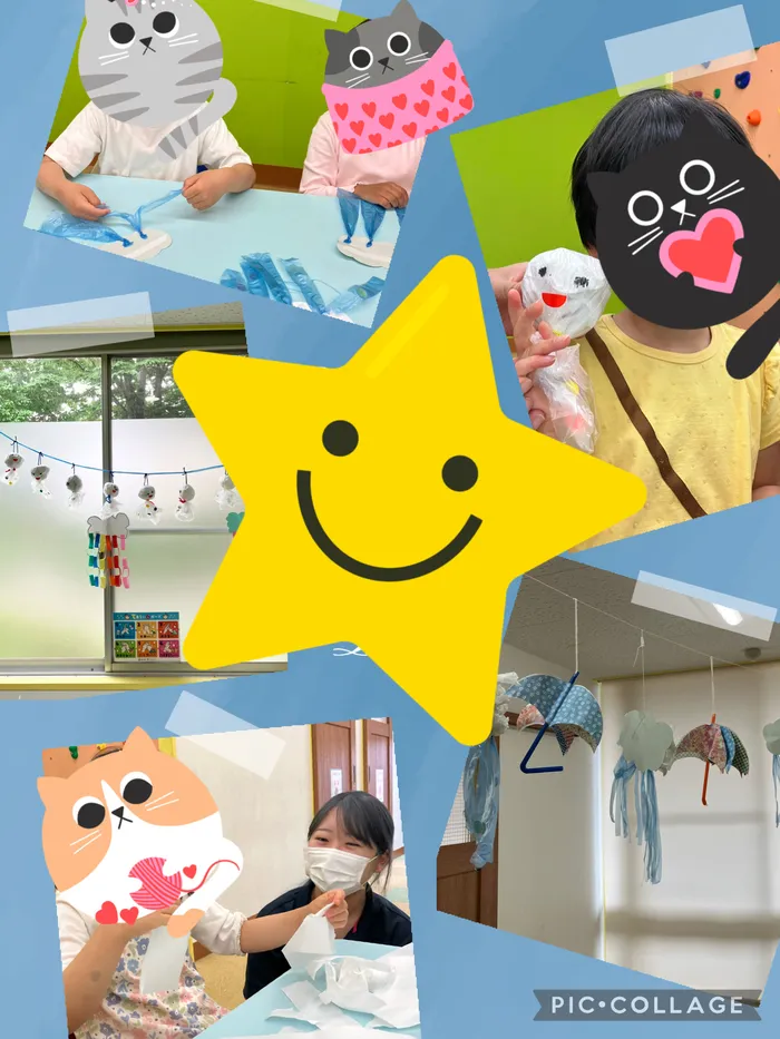 ブロッサムジュニア　つくば並木教室/梅雨の制作たち☔🌟
