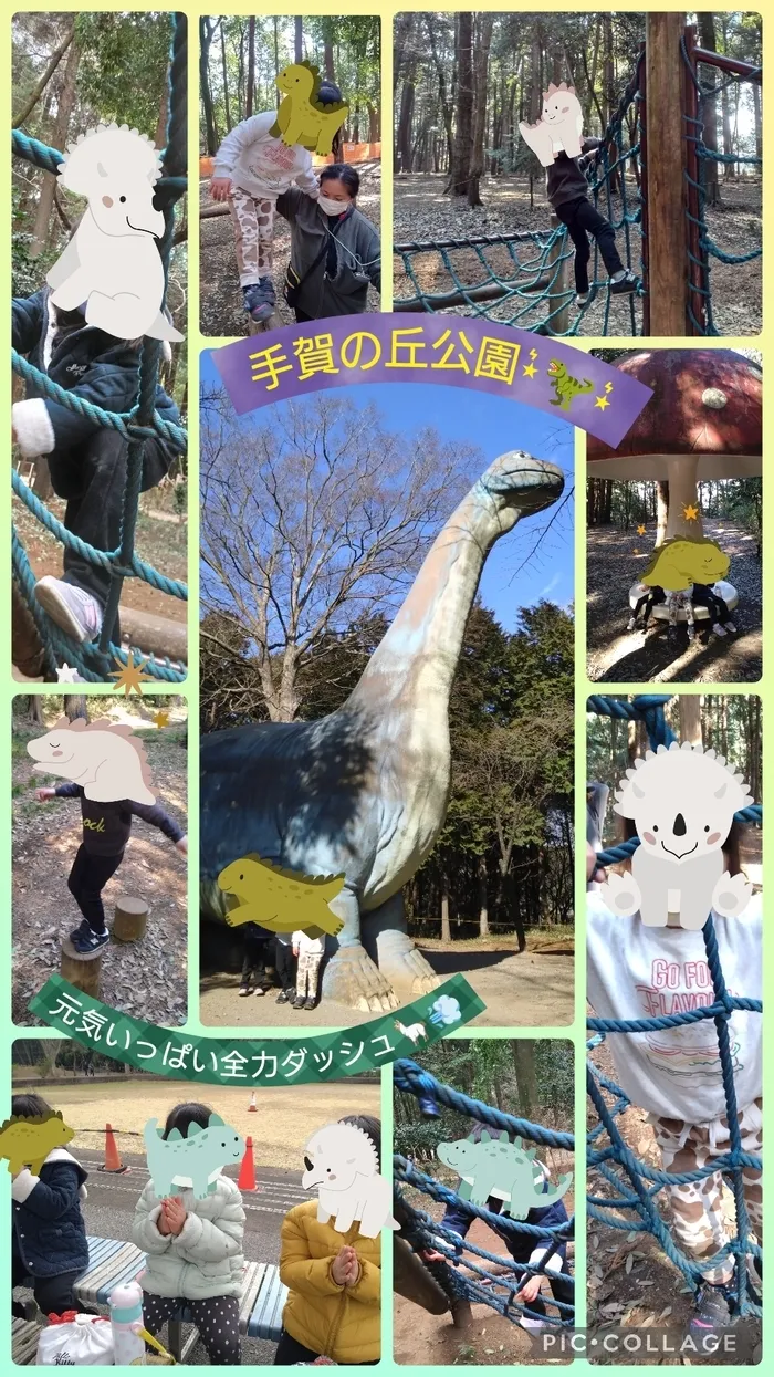 ブロッサムジュニア　つくば並木教室/手賀の丘公園に外出🦙💨