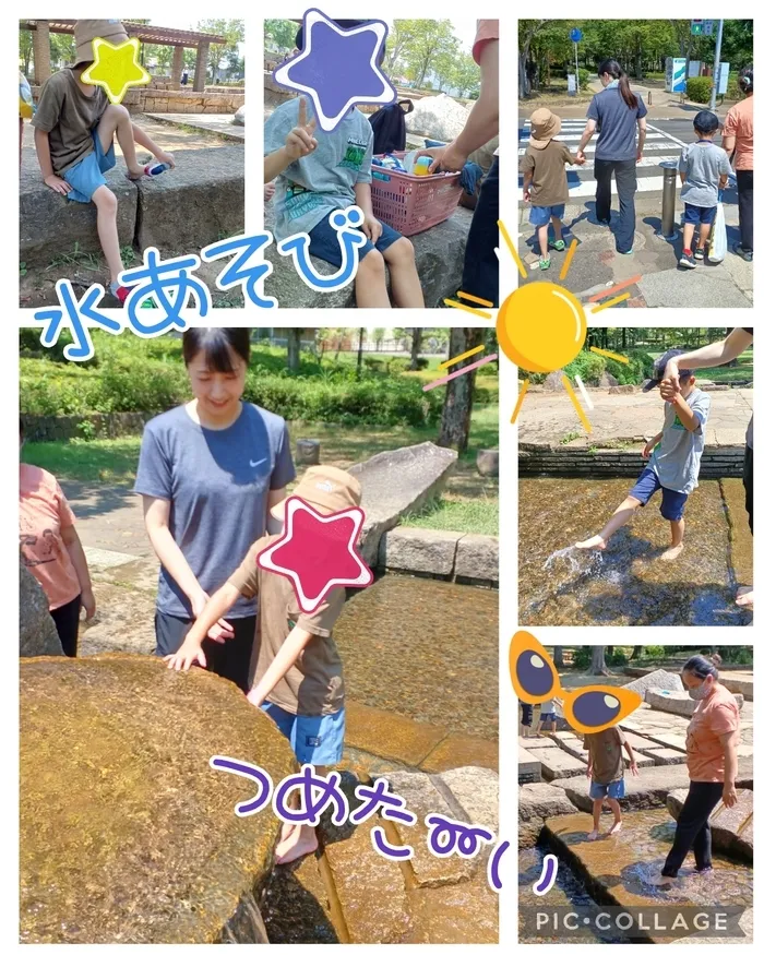 ブロッサムジュニア　つくば並木教室/🐧水遊び🐳