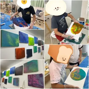 アート＆クラフト系 放課後デイ   jubico palette/ポーリングアート🎨