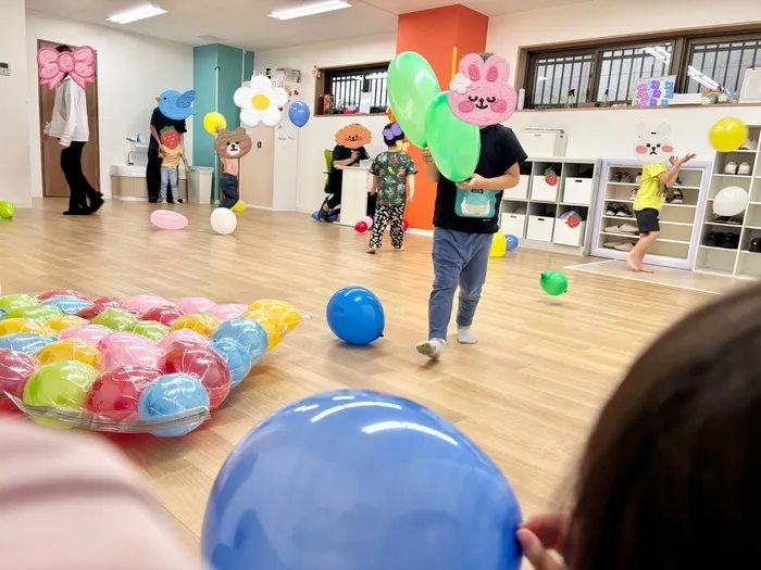 通所児童支援アットファイン川崎溝口/風船で遊ぼう🎈