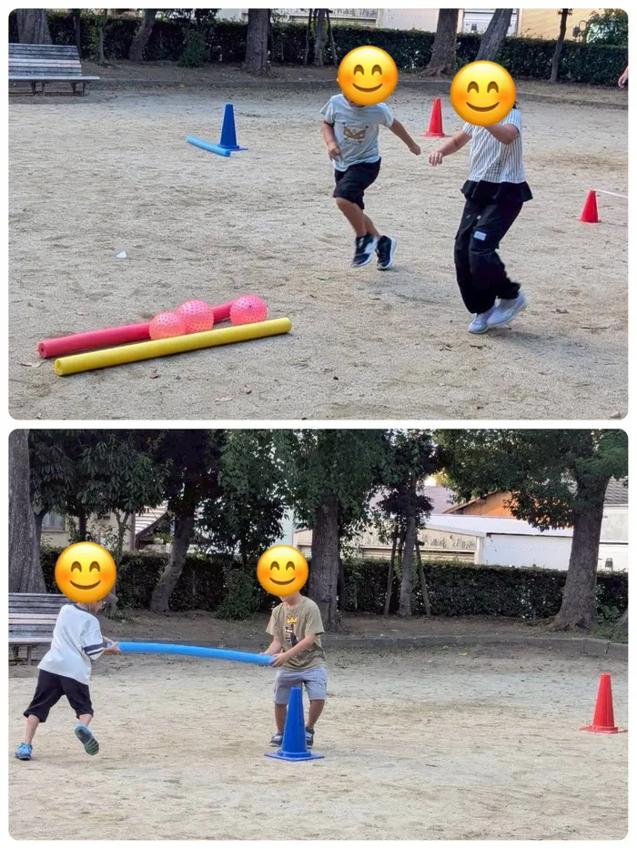 ぴすかぴすか 次屋店/🌈息を合わせてチャレンジ！たま運びリレー🤝「先週の様子」⓸