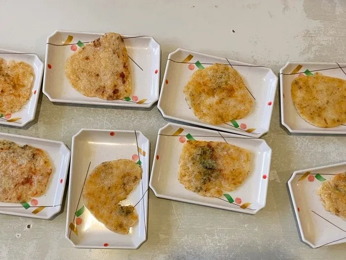 アトリエえいらく/お米せんべいを作ろう！🍘