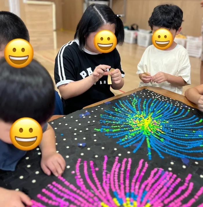 ファーストシーンドリーム浅草橋教室/『8月のカレンダー装飾作り🗓️』