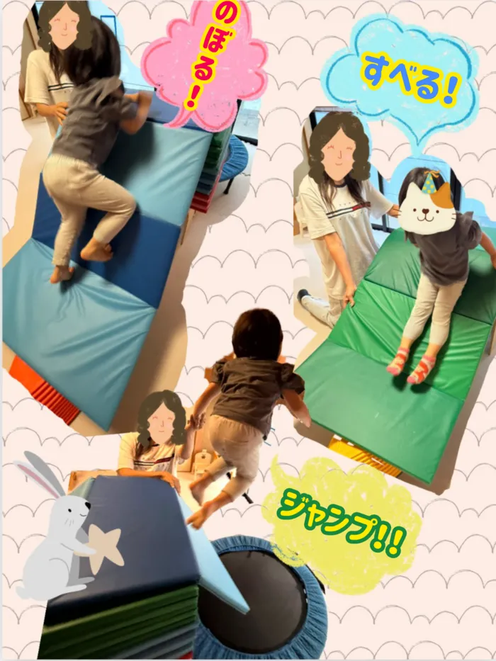 リッツ  ジュニア 和★常勤言語聴覚士★《ABA》《感覚統合》★1対1の個別療育・保育所等訪問支援/よじ登る🧗滑る🏂ジャンプ🐰で粗大運動💪✨