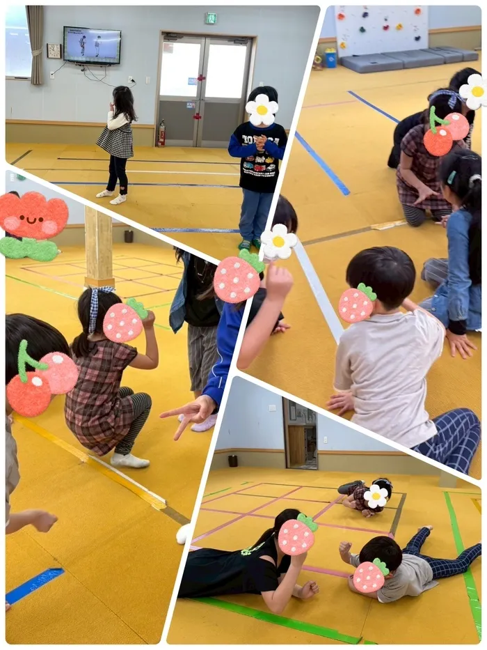 わくわく子供ひろば須賀川/2024.4.24  ✌️進化じゃんけん✋🎶