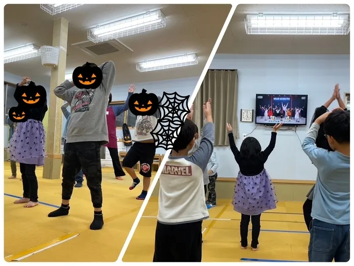 わくわく子供ひろば須賀川/2024.10.30 🎃ハロウィンダンス｢唱｣🦇