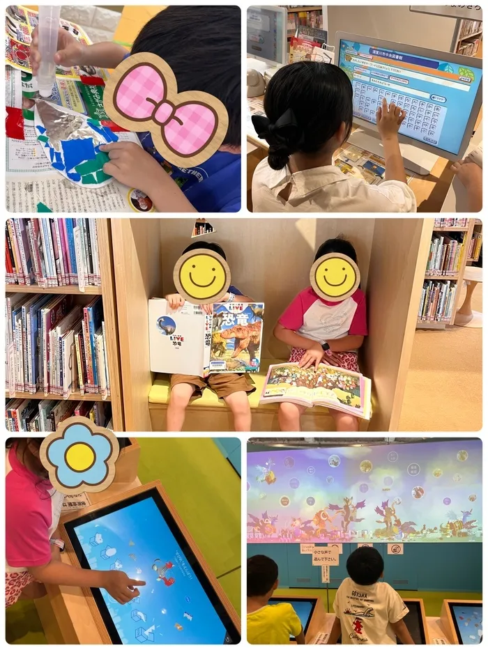 わくわく子供ひろば須賀川/2025.7.5     テッテにお出かけ🚗📕✨